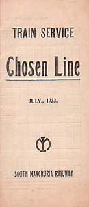 SMR Chosen Line 1923/07