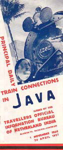 JAVA RAILWAY 1936/11