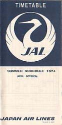Japan Air Lines 1974/04